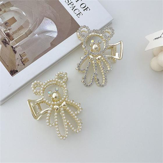 Imagem de 3pcs Resin Hair Clip, Clássico Doce Retrô Clipe de Cabelo De Luxo