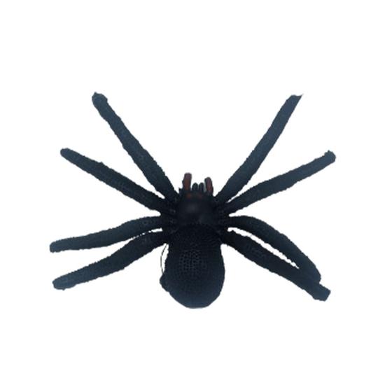 Imagem de 3x Aranha Caranguejeira De Borracha Brinquedo Surpresa