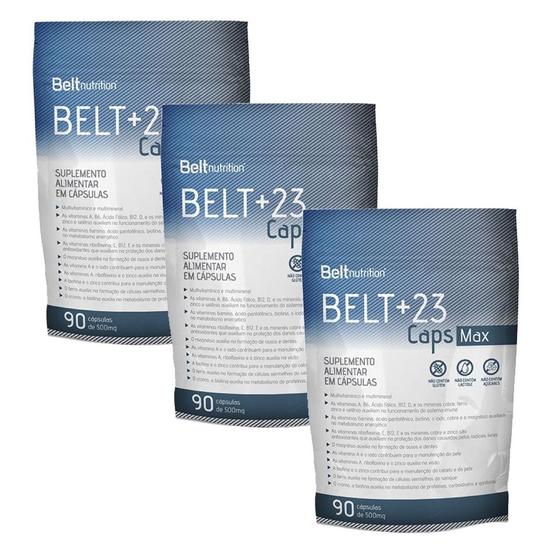 Imagem de 3x Belt +23 Caps Max Pacote-Multivitamínico-90 caps.