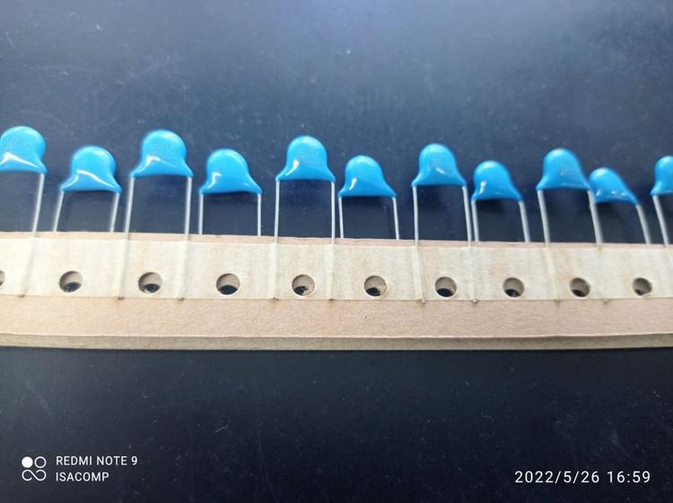 Imagem de 3x Capacitor Ceramico 2,2nf/100v = 2k2/100v Epox