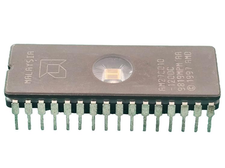 Imagem de 3x Circuito Integrado Am27c010-120dc = Am27c010 Amd