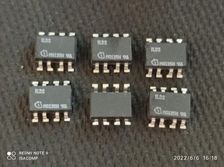 Imagem de 3x Circuito Integrado Ild2-x009t Ild2-x009 Smd Vishay