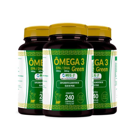 Imagem de 3X Omega 3 240 Capsulas Hf Suplementos