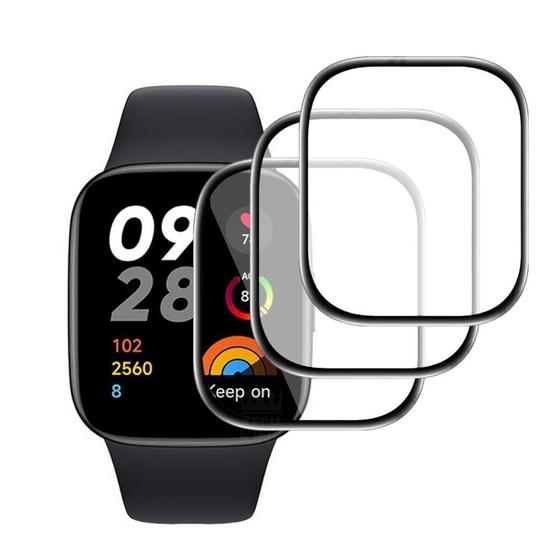 Imagem de 3X Películas Protetoras De Tela Silicone Para Redmi Watch 3