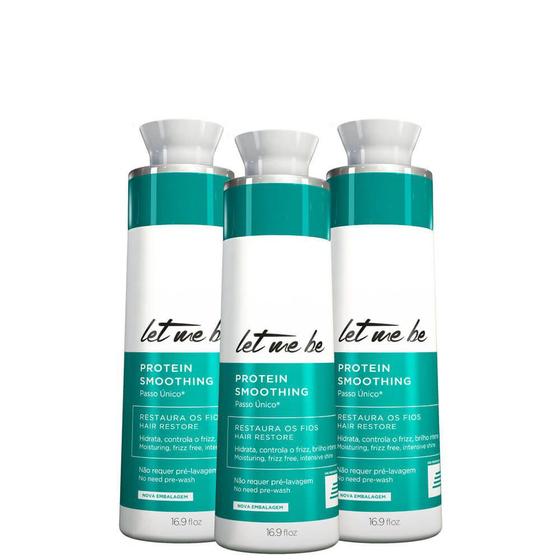 Imagem de 3x Progressiva Passo Único Protein Smoothing Let Me Be 500ml