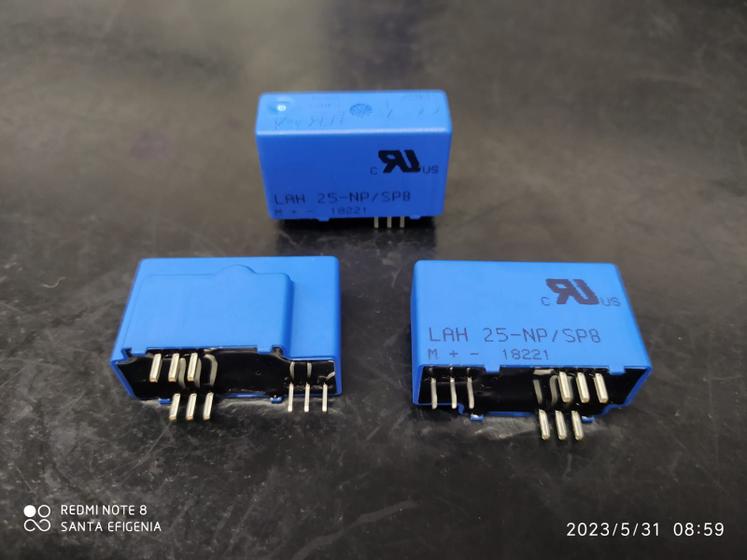 Imagem de 3x Sensor Hall 2amp Lah 25-np/sp8 Lem
