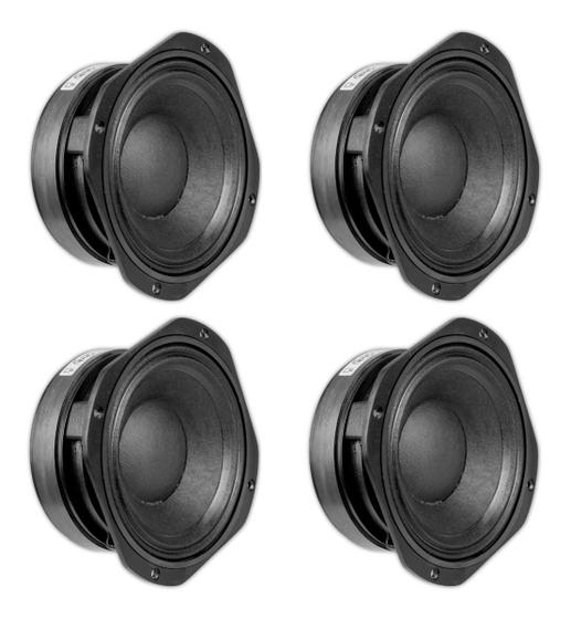 Imagem de 4 Alto Falante 8/55 Pa 400w Rms Qvs Line Array Som Profissional