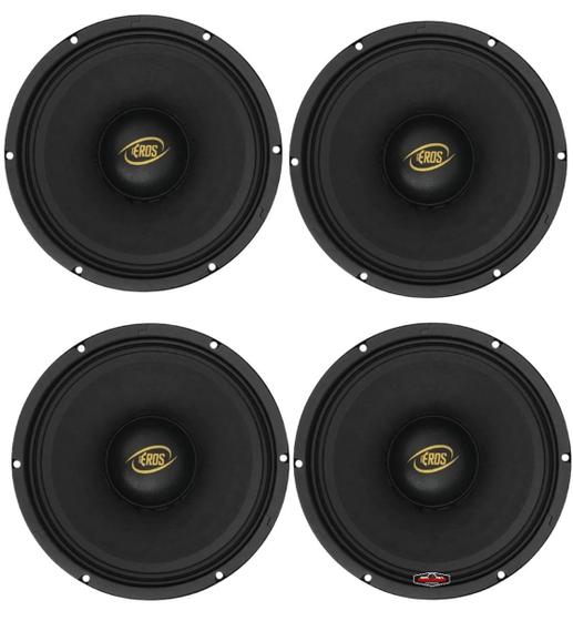 Imagem de 4 Alto Falante Woofer Eros E510lc 10 Pol 500w Rms Mais vendido do mercado Top