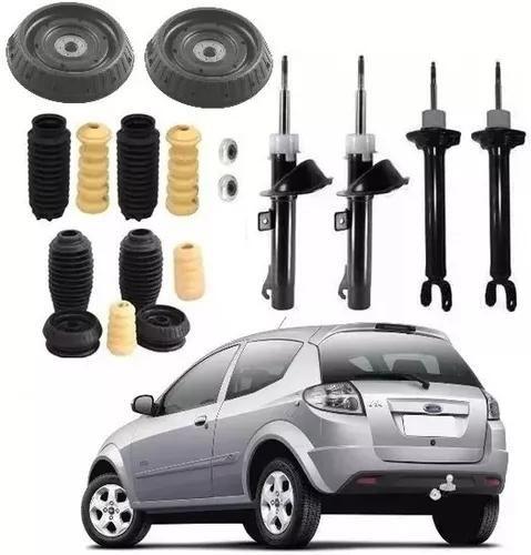 Imagem de 4 Amortecedor 4 Kit Com Coxins Ford Ka 2008 2009 2010 2011