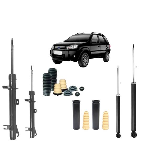 Imagem de 4 Amortecedor Ford Ecosport Dianteiro+Traseiro Kayaba+Kit Batente Ano 2008 2009