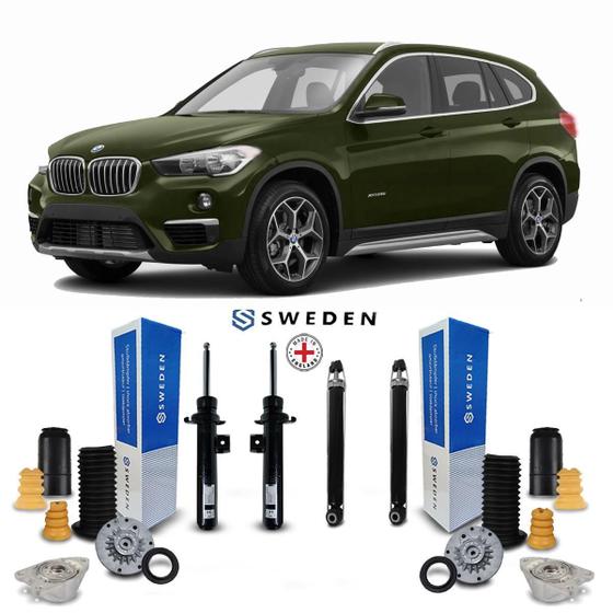 Imagem de 4 Amortecedor Kit Batente Bmw X1 Xdrive