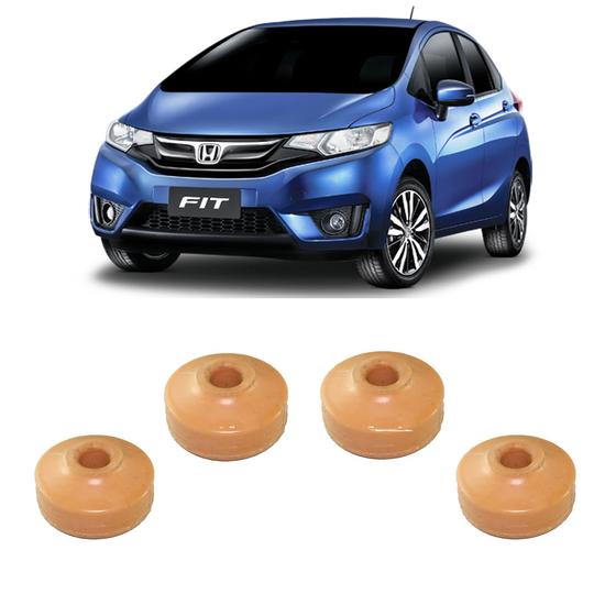 Imagem de 4 Batente Coxim Haste Traseira Honda Fit 2015 2016 2017 2018