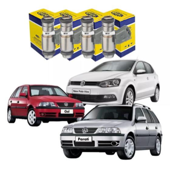 Imagem de 4 Bicos Injetor Iwp113 Original Marelli Parati 1.0 16v 1998