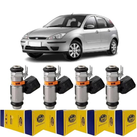 Imagem de 4 Bicos Injetores Focus 1.6 8V 2008 Magneti Marelli Iwp127