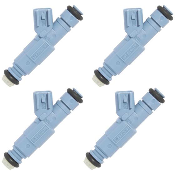 Imagem de 4 Bicos Injetores Ka 1.3 3 Cilindros Flex 0280157143 E3B59F593AD