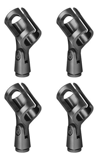 Imagem de 4 Cachimbos Suporte Resistente Para Microfones Lc01 Luminos