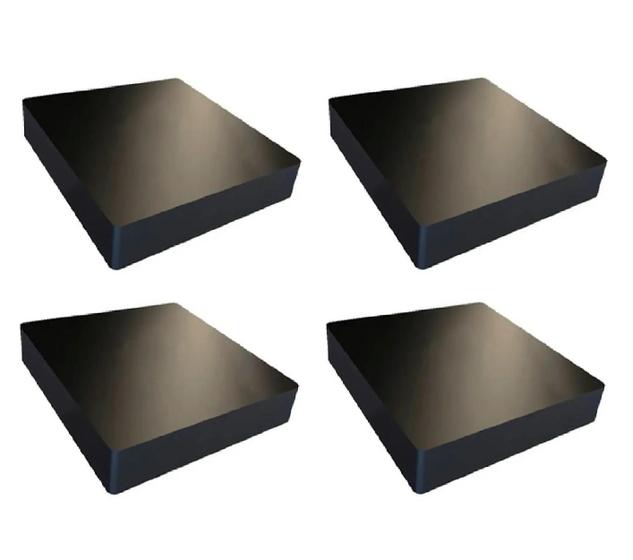4 Calço De Borracha Pp Anti Vibração 50x50x15mm Vibra Stop Menor preço em 4 Calço De Borracha Pp Anti Vibração 50x50x15mm Vibra Stop