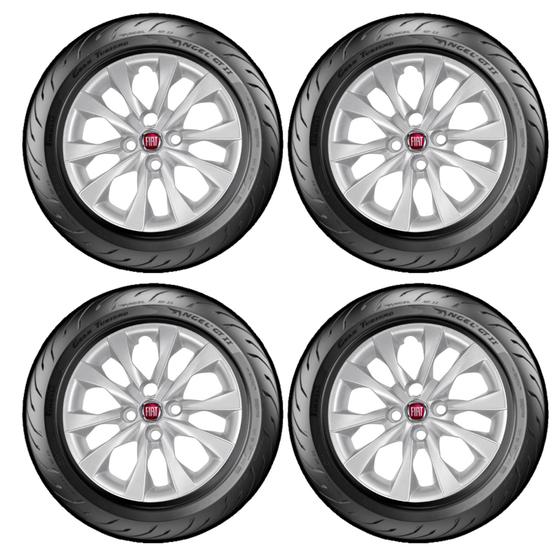 Imagem de 4 carlotas mobi 2021 prata aro 14