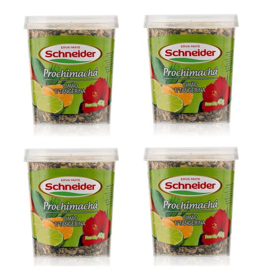 Imagem de 4 Chás Chimarrão Schneider PROCHIMACHÁ LIMÃO E TANGERINA
