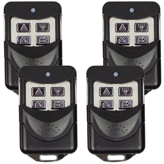 4 Controles Remoto P/ Porta De Aço Automática Enrolar Volzer Menor preço em 4 Controles Remoto P/ Porta De Aço Automática Enrolar Volzer