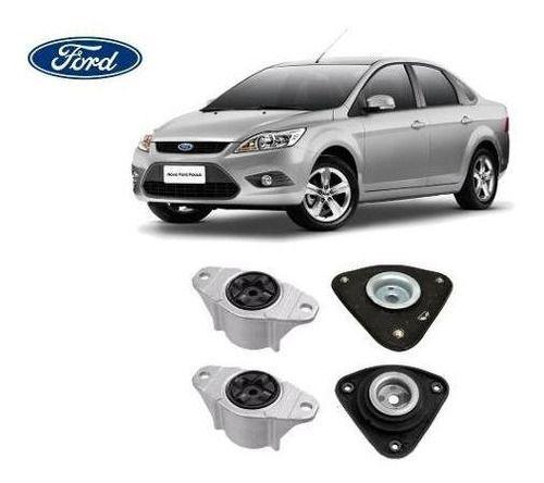 Imagem de 4 Coxim Batente Dianteiro Traseiro Focus Sedan 2008 2009 2010