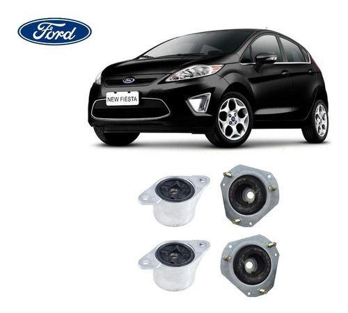 Imagem de 4 Coxim Dianteiro Traseiro Ford New Fiesta 2011 13 15 17 19