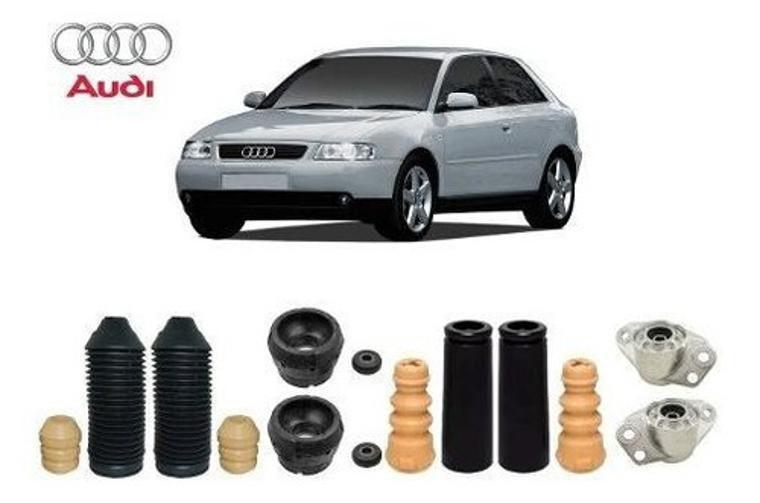 Imagem de 4 Coxim Rolamento Batente Coifa Dianteiro Traseiro Audi A3 2004 2005 2006