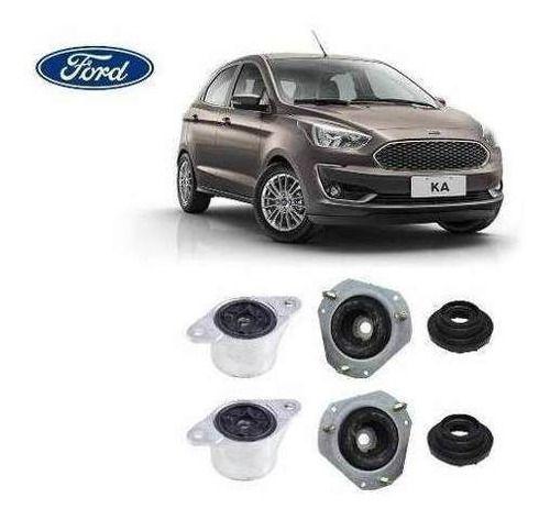 Imagem de 4 Coxim Rolamento Dianteiro Traseiro Ford New Ka 2017 2018 2019 2020