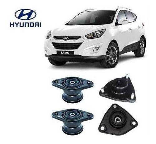 Imagem de 4 Coxim Suspensão Dianteira Traseira Hyundai Ix35 2015 2016 2017 2018 2019