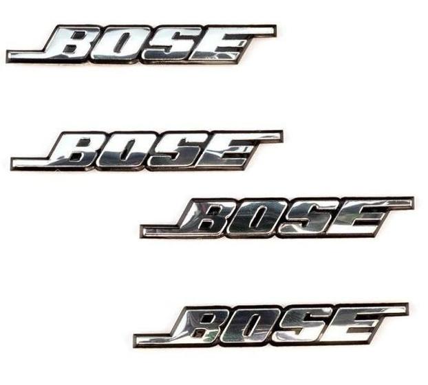 Imagem de 4 Emblemas Bose Sound Bmw X1 X3 X5 X6 M3 M5 M6 Jaguar Audi