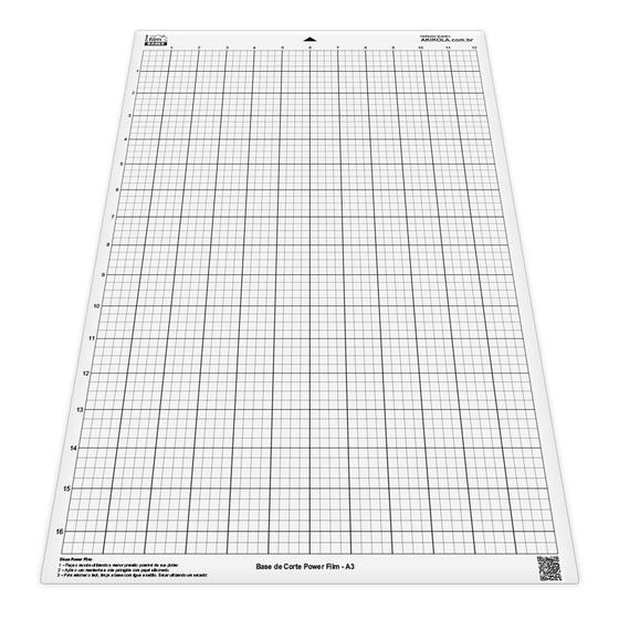 Imagem de 4 Esteiras Adesivas C/ Cola - A3 - Para Plotter