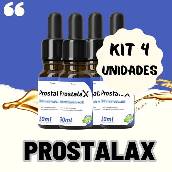 Imagem de 4 frasco prostalax ação poderosa 30ml