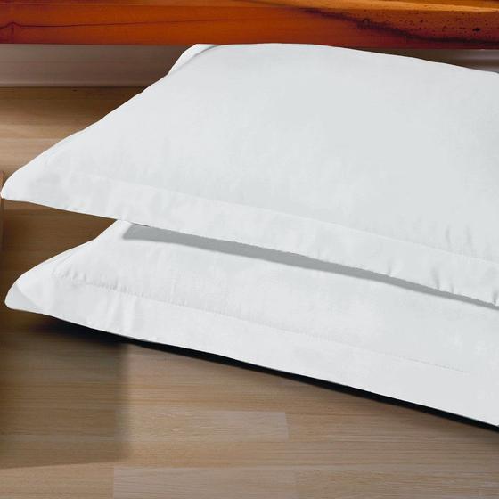Imagem de 4 Fronhas Casa Blanca Cetim de Seda Anti Frizz com 4 Abas 0,50 x 0,70 cm