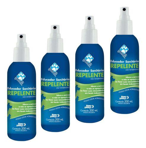 Imagem de 4 Good Pet Educador Sanitário Repelente 200ml - Cães E Gatos