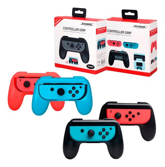 Imagem de 4 Grip Controller Adaptador Suporte Joy-con Nintendo Switch
