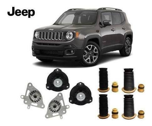 Imagem de 4 Kit Amortecedor Suspensão Dianteira Traseira Jeep Renegade 2015 2016 2017