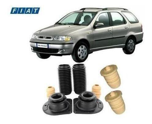Imagem de 4 Kit Amortecedor Suspensão Dianteira Traseira Palio Weekend 2007 2008 2009 2010