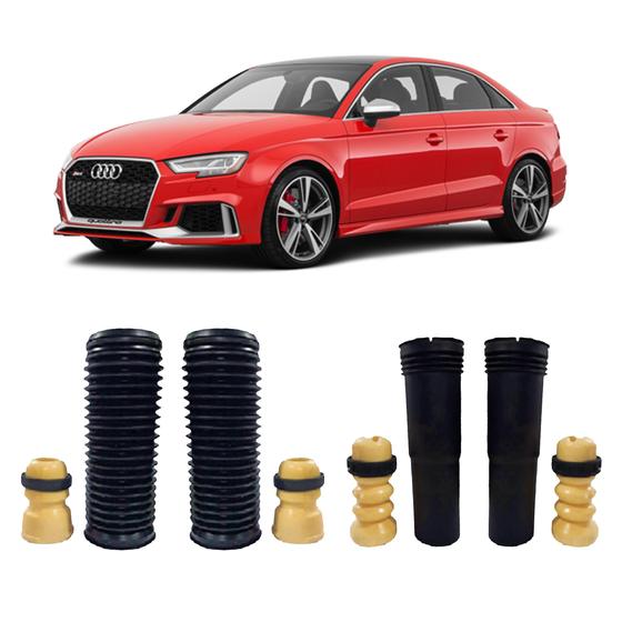 Imagem de 4 Kit Batente Coifa Suspensão Audi Rs3 Tfsi Sedan 2016/2018