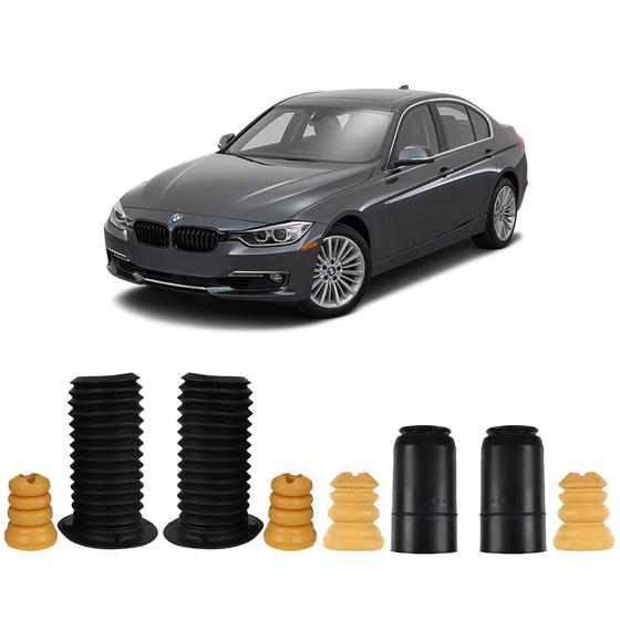 Imagem de 4 Kit Batente Dianteiro Traseiro Bmw 328I 15 2016 2017 2018