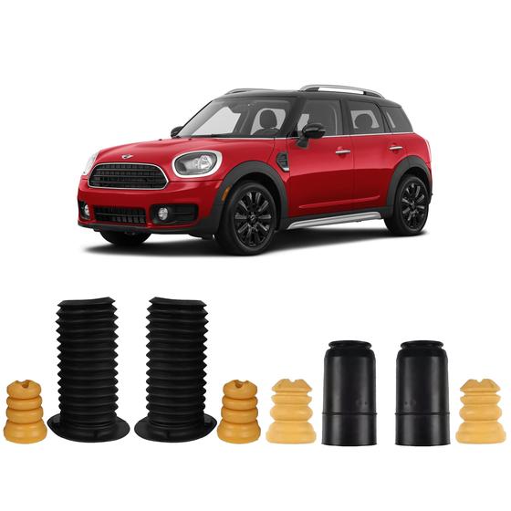 Imagem de 4 Kit Batente Dianteiro Traseiro Mini Countryman 2015 A 2019