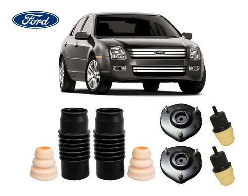 Imagem de 4 Kit Coxim Batente Coifa Do Amortecedor Dianteiro Traseiro Ford Fusion 2006 07 08 09 10 11 2012 Pronta Entrega