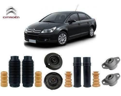 Imagem de 4 Kit Coxim Batente Dianteiro Traseiro Citroen C4 Pallas 2007 2008 2009 2010