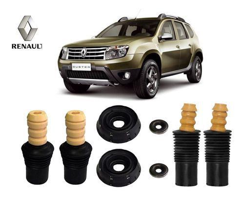 Imagem de 4 Kit Coxim Batente Rolamento Amortecedor Dianteiro Traseiro Duster 4x4 2012 2013 14 15 16 17/...