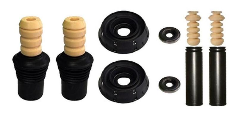 Imagem de 4 Kit Coxim Dianteira Traseira Duster 4X2 2014 2015 16 17 18