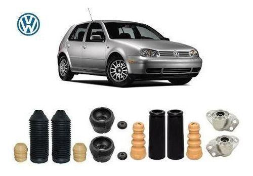 Imagem de 4 Kit Coxim Rolamento Batente Coifa Dianteiro Traseiro Golf 2001 2002 2003