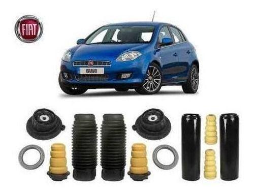 Imagem de 4 Kit Coxim Rolamento Dianteiro Traseiro Fiat Bravo 2011 2012 2013 2014