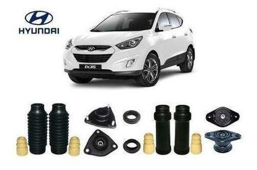 Imagem de 4 Kit Coxim Rolamento Dianteiro Traseiro Hyundai Ix35 2015 2016 2017 2018