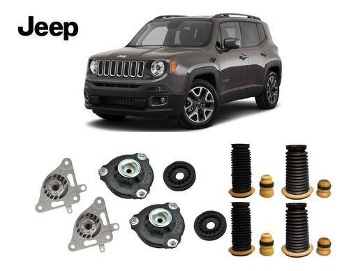 Imagem de 4 Kit Coxim Rolamento Dianteiro Traseiro Jeep Renegade 2015 2016 2017