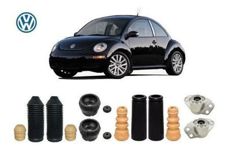 Imagem de 4 Kit Coxim Rolamento Dianteiro Traseiro New Beetle 1999 2000 2001 2002