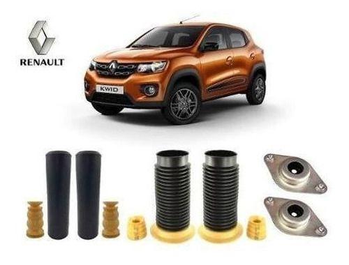 Imagem de 4 Kit Da Suspensão Dianteira Traseira Renault Kwid 2017 2018 2019